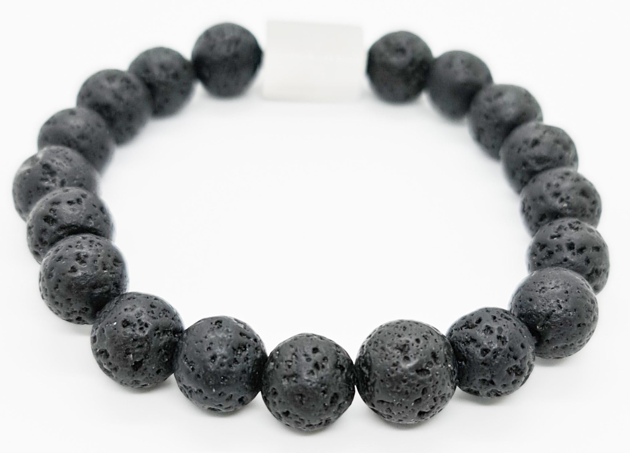 Black Lava Beads